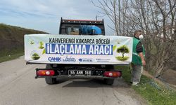 Canik’te 30 mahallede bin 487 alan ilaçlandı