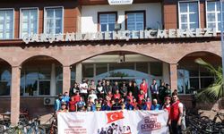Gençlik Haftası’nda 55 gençten bisikletli kutlama
