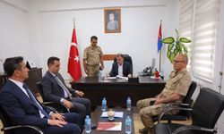 Vali Eldivan Demirözü’nde jandarma personeliyle bir araya geldi