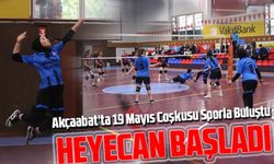Akçaabat’ta 19 Mayıs Coşkusu Sporla Buluştu