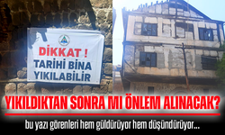 Tarihi Binada Tehlike Var Ama Önlem Yok!