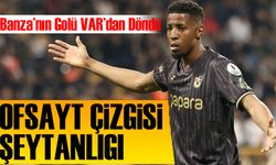 Trabzonspor’da Yine Ofsayt Tartışması! Banza’nın Golü VAR’dan Döndü