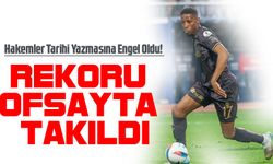 Hakemler Tarihi Yazmasına Engel Oldu! Banza'nın Rekoru Ofsayta Takıldı