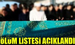 Trabzon’da Bugün 20 Kişi Hayatını Kaybetti: İşte Vefat Edenlerin Tam Listesi