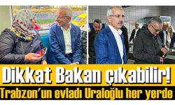 Bakan Uraloğlu Boğazın Altından Yolculuk Etti! Marmaray'da Vatandaşlarla Buluştu