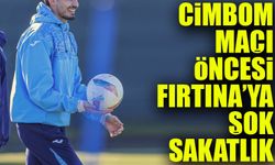 Galatasaray Maçı Öncesi Trabzonspor'a Sakatlık Şoku; Trabzonspor'un Yıldızı Sakatlandı mı?