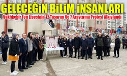 Vakfıkebir Fen Lisesinin 12 Tasarım Ve 7 Araştırma Projesi Alkışlandı; Geleceğin Bilim İnsanları