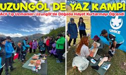 Acil Tıp Uzmanları Uzungöl’de Doğa Kampında Hayat Kurtarmayı Tatbik Etti