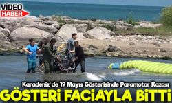 Giresun’da 19 Mayıs Gösterisinde Paramotor Kazası: 1 Yaralı