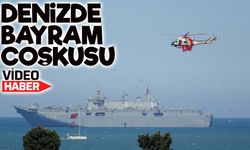 Samsun’da 19 Mayıs’a Özel Deniz Korteji: Balıkçı Tekneleri ve TCG Anadolu Aynı Karede