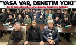 Rize’de Dolmuş Esnafından Korsan Taşımacılığa Tepki: Eylem Hazırlığı Başladı