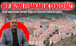 Esnaf başkanından Yeniden Doğuş ve Ekonomik Kalkınma Çağrısı