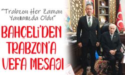 Ömer Ayar Bahçeli’yi Ziyaret Etti: “Trabzon Bizim İçin Değerli”