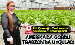 Amerika'da Gördü, Trabzon'da Uyguladı: Elif Çakıroğlu Türkiye’ye Teknolojik Tarımı Getirdi