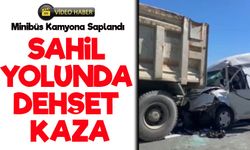 Araklı’da Minibüs Kamyona Çarptı: Sürücü Yaralandı, Can Pazarı Yaşandı