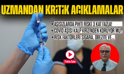 Profesör Doktor Açıkladı: Eğer Covid Aşısı Vurulmadıysanız....