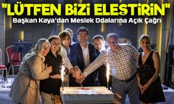 Başkan Ahmet Kaya’dan Meslek Odalarına Çağrı: “Lütfen Bizi Eleştirin, Katkı Verin”