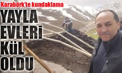 Alucra Karabörk Yaylası’nda Kundaklama: Yayla Evleri Kül Oldu