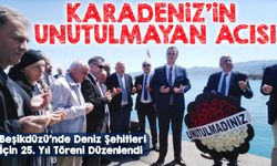 Beşikdüzü’nde 25 Yıl Önce Yaşanan Deniz Faciasında Hayatını Kaybeden 38 Kişi Anıldı