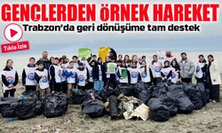 Trabzon’da Gençlerden Sahile Temizlik Çıkarması! Doğa İçin Örnek Hareket