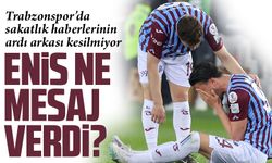 Trabzonspor’da sakatlık haberlerinin ardı arkası kesilmiyor. Sakatlık yaşayan Enis Destan’dan mesaj var
