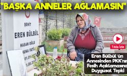 Ayşe Bülbül’den PKK'nın Fesih Açıklamasına Duygusal Tepki: "Eren’ler Şehit Edilmesin, Hiçbir Ayşe Anne Ağlamasın"