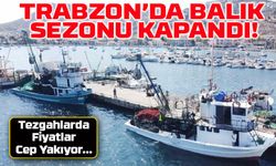 Trabzon’da Balık Sezonu Sona Erdi: Tezgahlarda Kayıkçı Balıkları Yerini Aldı