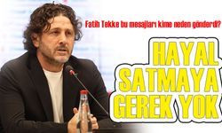Fatih Tekke'den Şampiyonlar Ligi Yorumu: "Hayal Satmaya Gerek Yok, Gerçekçi Olmak Gerekir"