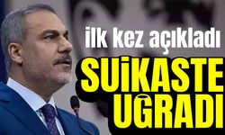 Dışişleri Bakanı Hakan Fidan, yaklaşık 5 yıl önce kendisinin zehirlenmeye çalışıldığını söyledi