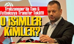 Trabzonspor Başkanı Ertuğrul Doğan Transferle ilgili neler konuştu? Hangi Oyunculara teklif geldi