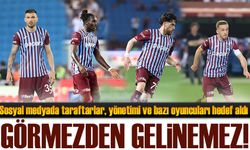 Trabzonspor'da oyuncu terhicleri ve oyun şeklini taraftarlar nasıl eleştirdi?