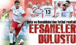 Şota ve Ronaldinho Aynı Sahada: Tiflis’te Futbol Efsaneleri Buluştu