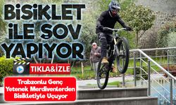 Trabzonlu Genç Yetenek Merdivenlerden Bisikletiyle Uçuyor: Hedef Türkiye Şampiyonluğu