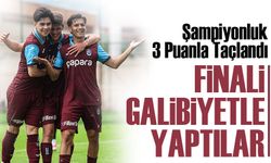 Trabzonspor U19’dan Sezon Finalinde Galibiyet! Şampiyonluk 3 Puanla Taçlandı