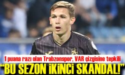 Kasımpaşa deplasmanında 1 puana razı olan Trabzonspor, VAR çizgisine tepkili