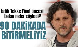 Fatih Tekke’den Final Öncesi Net Mesaj: Bakın Neler Söyledi
