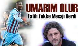 Fatih Tekke’den Transfer Mesajı: Onuachu Tamam Mı?