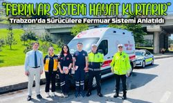 Trafik Haftasında Hayat Kurtaran Bilgilendirme: Trabzon’da Sürücülere Fermuar Sistemi Anlatıldı