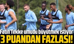 Karadeniz Derbisinde Sadece 3 Puan Değil, Umutlar da Sahada! Fatih Tekke’den Takıma Net Mesaj