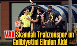 Trabzonspor Kasımpaşa maçında VAR çizgisi skandal bir şekilde yanlış çizildi