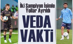 Trabzonspor'da Veda Vakti: İki Şampiyon İsimle Yollar Ayrıldı