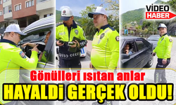 Borçka’da Gönülleri Isıtan Anlar: Barış Trafik Polisi Oldu