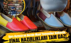 Gaziantep’te Final Coşkusu Ayaklara Taştı! Taraftarlara Özel Renkli Yemeniler Üretiliyor