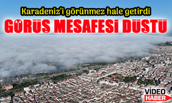 Görüş Mesafesi Düştü: Sis, Karadeniz’i Görünmez Hale Getirdi