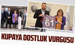 Trabzonspor Yönetiminden Başkan Fatma Şahin’e Anlamlı Ziyaret