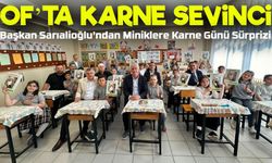 Başkan Sarıalioğlu'ndan Miniklere Karne Günü Sürprizi