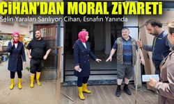 Ayfer Cihan’dan Sel Mağduru Esnafa Moral Ziyareti