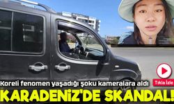 Koreli fenomeni Samsun'da rahatsız eden ısrar: Canlı yayında zor anlar