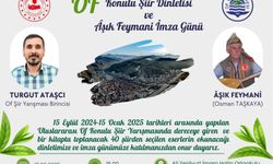 Of’ta Şiirle Dolu Bir Gün: 40 Seçkin Şiir Seslendirilecek