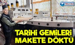 Emekli Marangozun Atölyesi Müzeye Dönüştü: Titanik’ten Savarona’ya Maket Gemiler